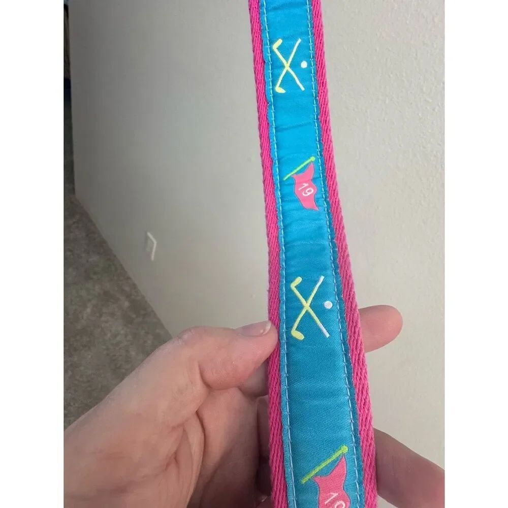 EUC 19th Hole Women’s Golf Belt with D Ring Buckle - Size XL